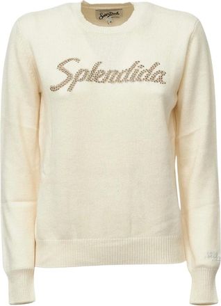 MC2 Saint Barth New Queen Crewneck - Knitwear - Mujer - Blanco - XS