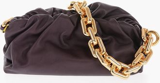 Bottega Veneta Borsa in Pelle THE CHAIN POUCH con Chiusura Magnetica Bottega Veneta