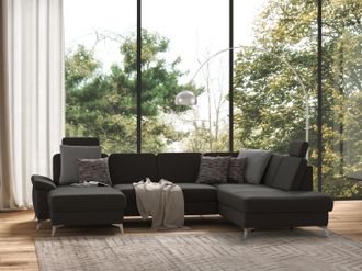 Sit&more Wohnlandschaft &raquo;Padua U-Form&laquo; inklusive Sitztiefenverstellung, Armteilfunktion und Federkern