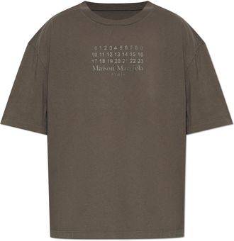 Maison Margiela T-shirt With Printed Logo