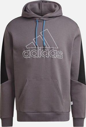 adidas Mens Adidas Ess Future Icons Hoodie - Grey - Size: 40