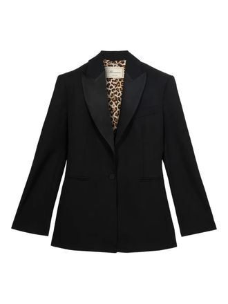 Blumarine single-breasted blazer - Black