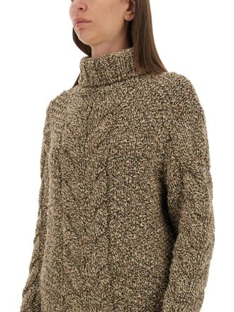 Kiton Camel Wool Sweater - Brown
