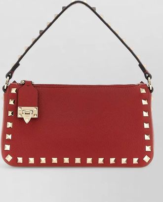 Valentino Garavani rockstud spike clutch bag