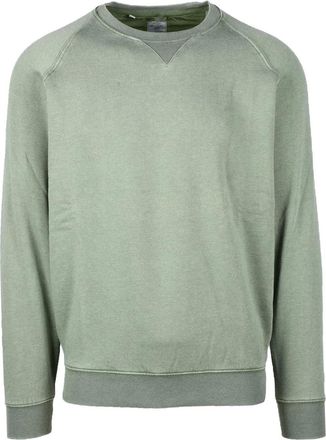 R3d W&ouml;&ocirc;d Green Relaxed Polyester Sweatshirt