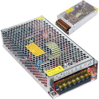 Trade Shop Trade Shop Traesio - Trade Shop - Alimentatore Stabilizzato 12v 10 Ampere Trasformatore 120 Watt 110-230v S-10aa
