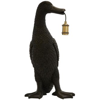 Light & Living Lampada da tavolo - Duck - nero - plastica - - Light&living