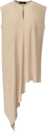 Fabiana Filippi Donna, Top, Beige, S, new