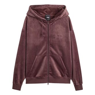 adidas x Y-3 Velvet Corduroy Hoodie Asia Sizing Night Red KT9786