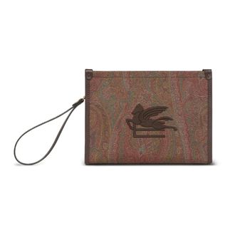 Etro Etro, Clutches, female, Brown, Size: ONE SIZE Pouch with wristlet