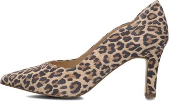 Peter Kaiser Schoenen, Dames, Bruin, 38 1/2 EU, Su&egrave;de, Elegante bruine su&egrave;de pumps met puntneus