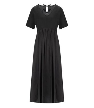 Max Mara Bronzo Black Long Dress