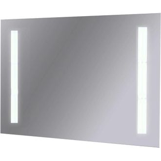 San Marco San Marco - Specchio Da Bagno Retroilluminato a Led 100x70 Cm Specchio ed antifog Kit Bluetooth montato Senza accensione a sfi