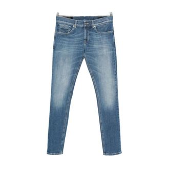 Dondup Slim-fit Jeans, male, Blue, Size: W34 George Skinny Jeans