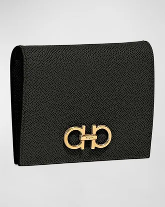 Salvatore Ferragamo☆HUG ハグ カードケース BLACK LADIES Hug handbag (L) - Women | Ferragamo