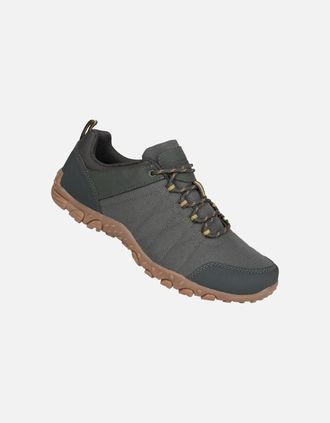 Mountain Warehouse Mens Mountain Warehouse Mens Fraser Casual Shoes - Green - Size: 10