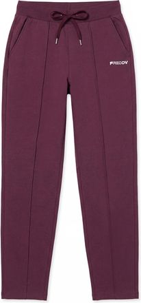 Freddy Pantaloni sportivi regular con cucitura centrale decorativa