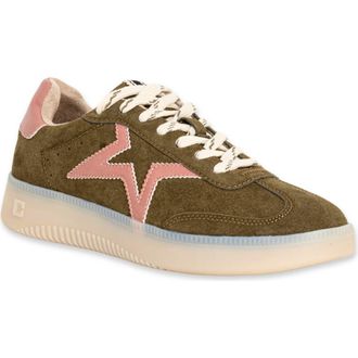 Shushop Peaches Sneaker in Olive Suede at Nordstrom, Size 7.5