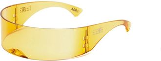 Maison Margiela BRB Zonnebril - unisex - Zonnebrillen - Geel - ONE Size - Accessoires