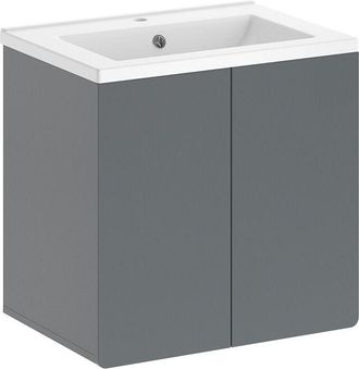 Vicco Mobiletto per lavabo Izan, Grigio