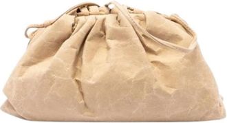 Bottega Veneta Pre-owned Pouch - Dames - Vintage Clutch - Beige - ONE Size - Vintage