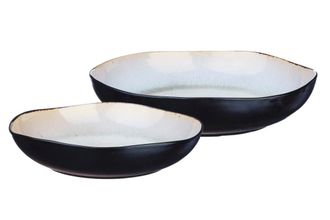 Bj&ouml;rn Borg Cestas de frutas &Oslash;27,5cm y &Oslash;32,5cm - 2 Piezas - Blanco marfil