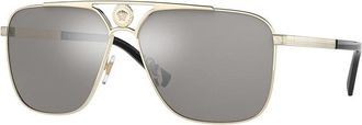 Versace VE2238 12526G Pale Gold/Light Grey Mirror Silver