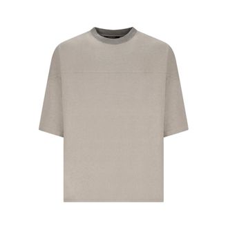 Jacquemus T-Shirts, male, Gray, Size: S Le Tshirt Atelier MC