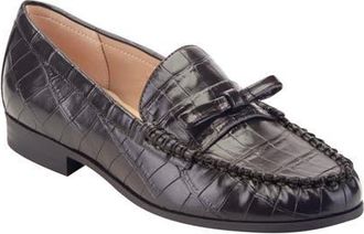 Bandolino Laynei Loafer in Dark Brown Croc at Nordstrom, Size 8.5