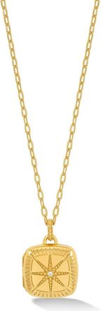 Dower & Hall Collana con ciondolo Stellar - Oro