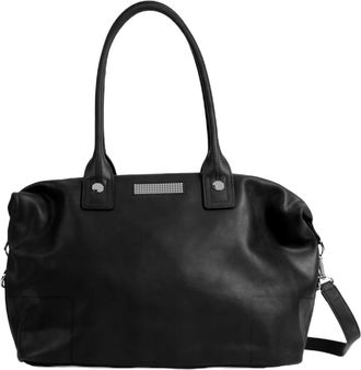 Clio Goldbrenner Tassen, Dames, Zwart, ONE Size, Momos Classic Handbags Zwart Zilver