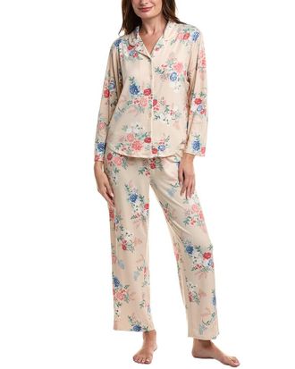 Flora Nikrooz Flora By Flora Nikrooz 2Pc Printed Top & Pant Sleep Set