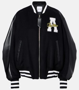 The Attico Blusa in pile di misto lana