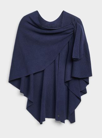 Fraas Womens Solid Ruana-style shawl