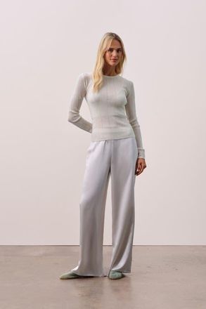 Naked Cashmere ROBYN SILK PANT in Marble at Nordstrom, Size X-Small 30