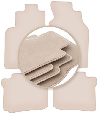 OEM Alfombrillas Beige Premium Para: Mitsubishi Space Star Monovolumen 1999-2005