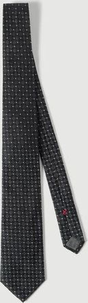 Brunello Cucinelli Silk jacquard tie in Lead at Nordstrom