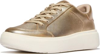 FitFlop Fitflop RTG Leren Dames Platino Sneakers