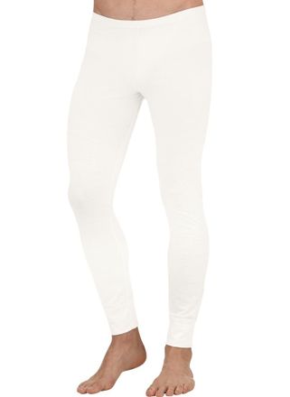 Trigema Lange Unterhose TRIGEMA TRIGEMA Lange Ski/Sport Funktionshose aus Merinowolle, Herren, Gr. XXL, 1 Stk., beige (natur), 80% Wolle (Merinowolle), 20% Po