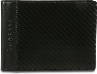 Bugatti Geldb&ouml;rse BUGATTI Comet, Herren, schwarz, Leder, Kleinlederwaren Geldb&ouml;rse