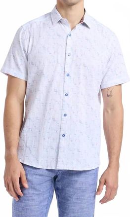Robert Graham Kingshold Short Sleeve Button Down Shirt In Multi