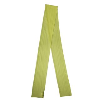 Dolce & Gabbana Silky Scarves, female, Green, Size: ONE SIZE Sash Scarf