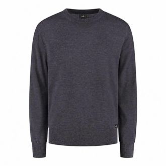 Wahts Mens Knitwear, TargetGroup:Men Anthracite Melange / XXL