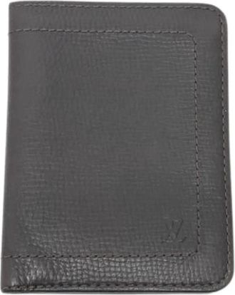 Louis Vuitton Pre-owned Portemonnee - Heren - Vintage Accessoires - Zwart - ONE Size - Leer - Vintage