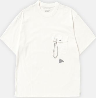 And Wander Maglietta Con Tasca