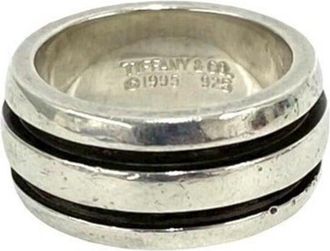Tiffany & Co. Silver Silver 925 Band Ring (Pre-Owned)