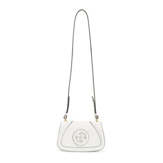 Gucci Tassen, Dames, Wit, ONE Size, Leer, Blondie Kleine Schoudertas