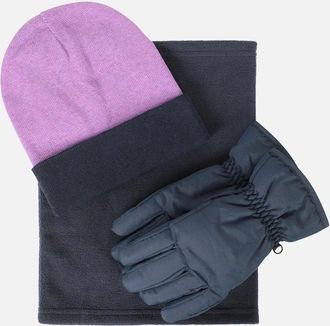Mountain Warehouse Womens Mountain Warehouse Womens/Ladies Snow Accessories Set - Navy - Size: M