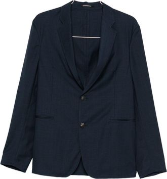 Emporio Armani Mens Jackets Blue