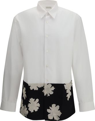 Dries Van Noten Mens Shirt Capero White Cotton